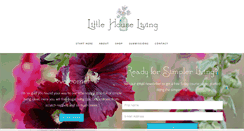 Desktop Screenshot of littlehouseliving.com